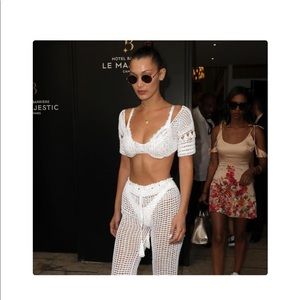 Andi Bagus ‘bingin’ beach pant. Cover up net pant